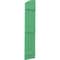 Ekena Millwork Americraft 3-Board (3 Batten) Wood Joined Board-n-Batten Shutters w/Ellipt Top, ARW401BE311X77LPH, PR ARW401BE311X77LPH - alternate 5